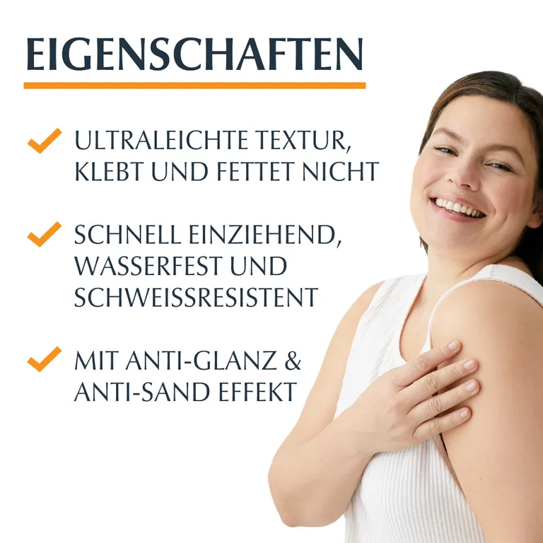 Shopapotheke Eucerin® Oil Control Body Sun Dry Touch Gel-Creme LSF 30 – Hoher Sonnenschutz Mit Ultra Leichter Textur Anti-Sand Effekt Und Anti-Glanz Effekt - Jetzt 20% Sparen Mit Code "eucerin20" + Eucerin Oil Control Face LS