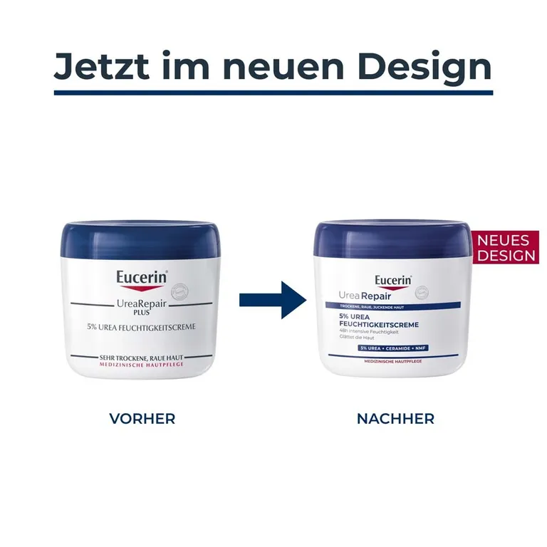 Shopapotheke Eucerin® UreaRepair 5% Urea Feuchtigkeitscreme – Pflegecreme Für Trockene Bis Sehr Trockene Haut - Jetzt 20% Sparen Mit Code "eucerin20" + Eucerin AtopiControl Hydro-Lotion 20ml GRATIS