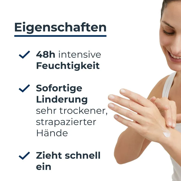 Shopapotheke Eucerin® UreaRepair 5% Urea Handcreme – Intensive Pflege Für Sehr Trockene Und Strapazierte Hände - Jetzt 20% Sparen Mit Code "eucerin20" + Eucerin AtopiControl Hydro-Lotion 20ml GRATIS