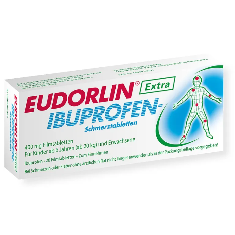 shopapotheke EUDORLIN® Extra Ibuprofen Schmerztabletten