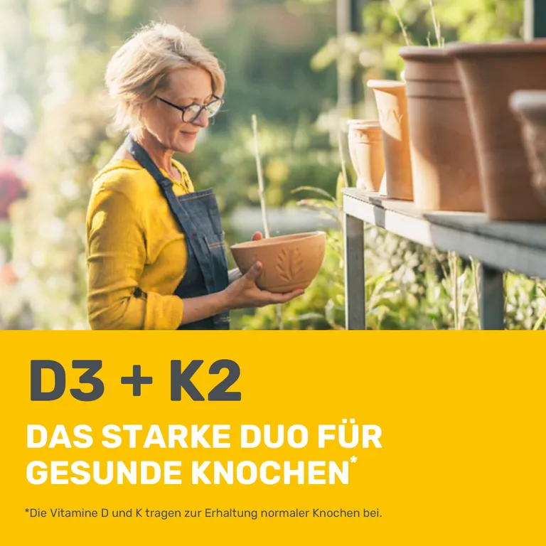 Shopapotheke EUNOVA® DuoProtect Vitamin D3+K2 2000 I.E./80 µg Kapseln