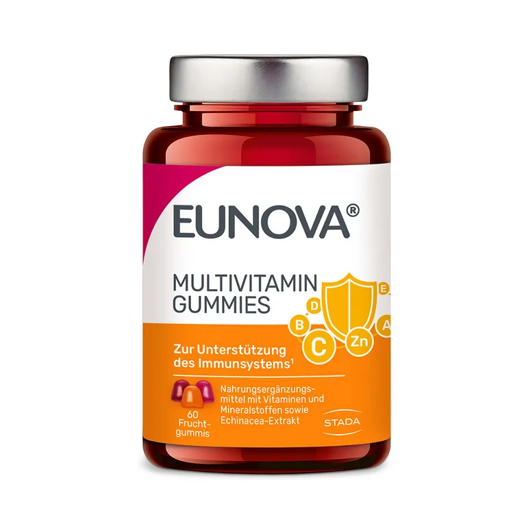 shopapotheke EUNOVA® Multivitamin Gummies unterstützen das Immunsystem