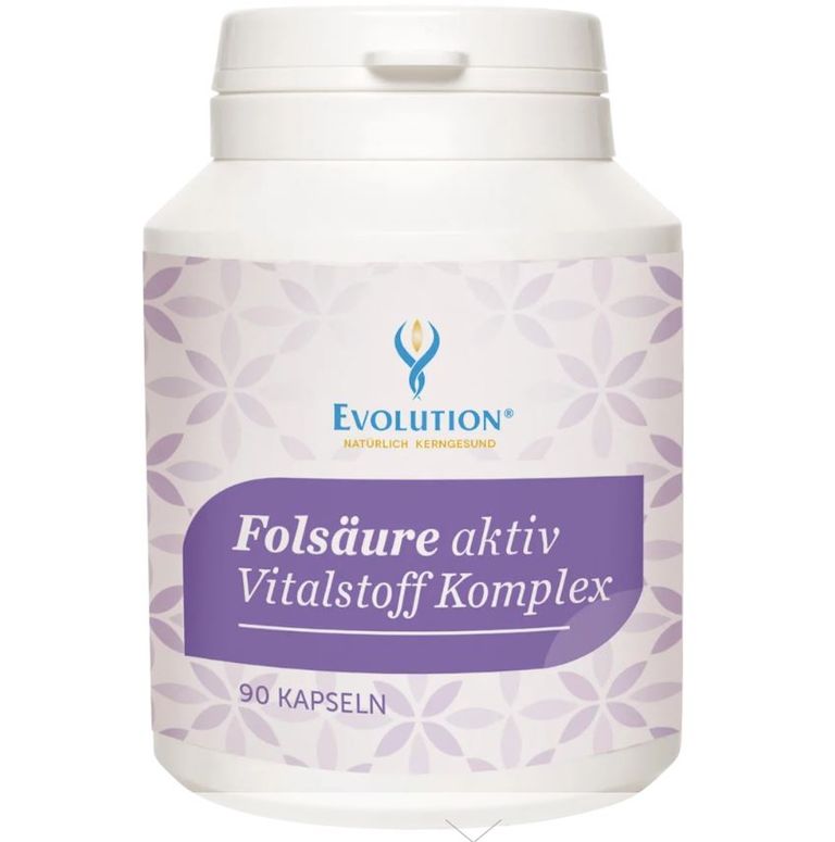 shopapotheke Evolution Folsäure aktiv Vitalstoff Komplex Kapseln 90Stück