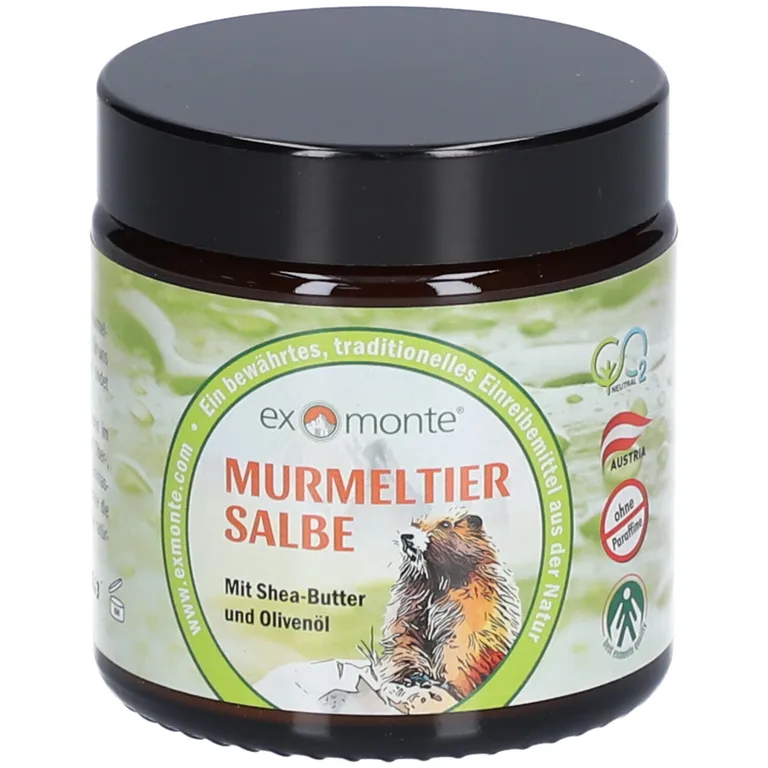 shopapotheke exmonte Murmeltiersalbe ohne Paraffine