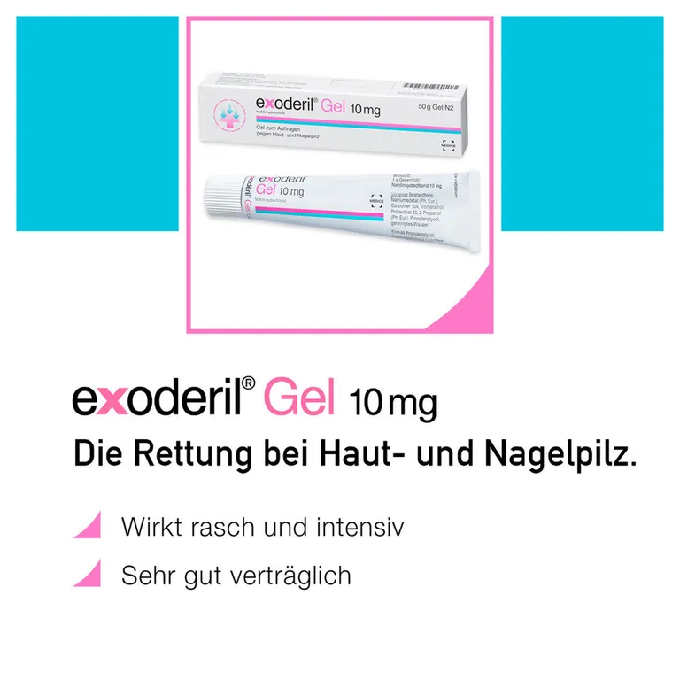 Shopapotheke Exoderil Gel Die Rettung Bei Fuß- & Nagelpilz