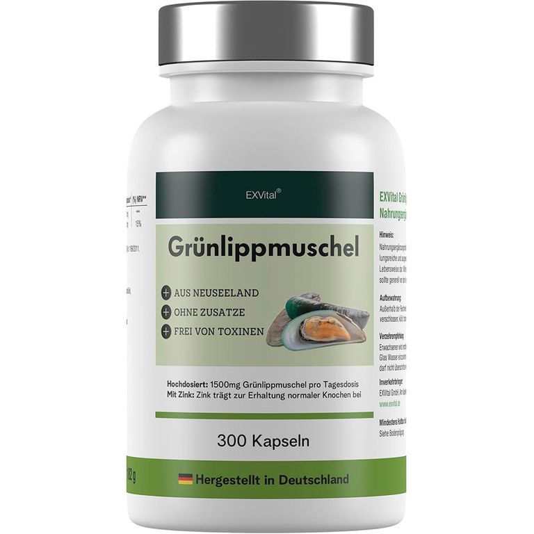 shopapotheke EXVital® Grünlippmuschel Kapseln hochdosiert