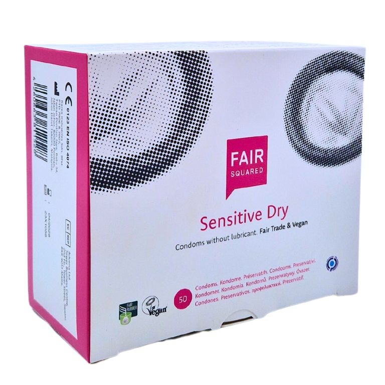 Shopapotheke FAIR SQUARED Sensitive Dry Kondome 50er Box