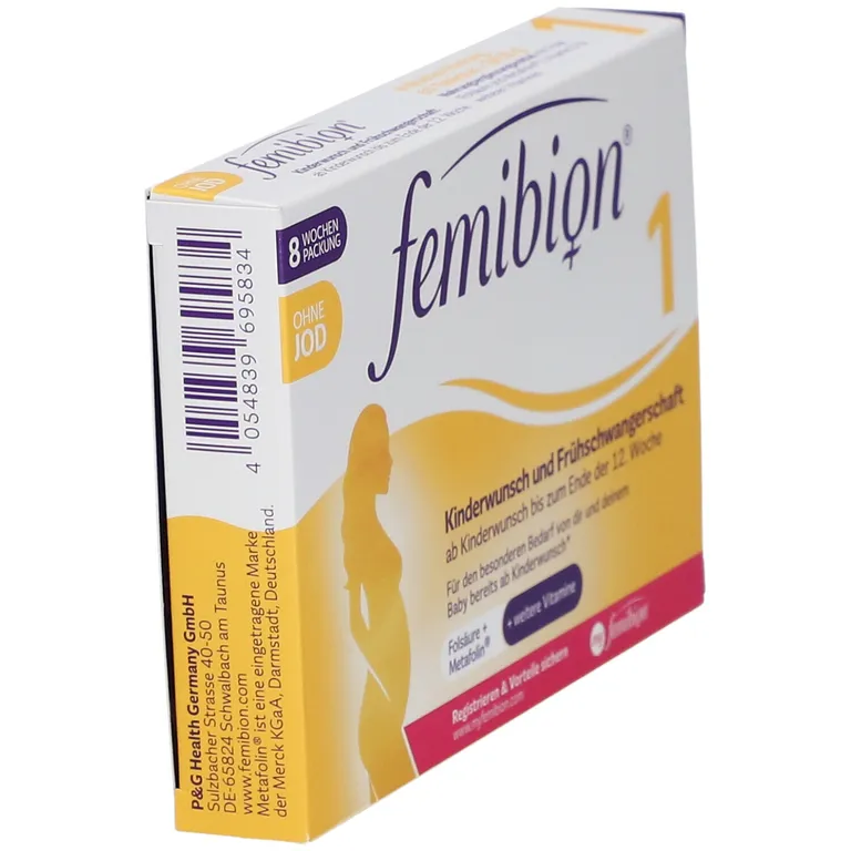 Shopapotheke Femibion® Kinderwunsch Und Frühschwangerschaft Ohne Jod - Jetzt 10% Mit Code "Fem10" Sparen*