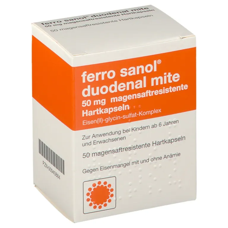 shopapotheke ferro sanol® duodenal mite 50 mg Kapseln