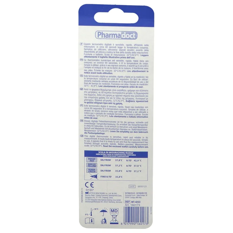 Shopapotheke Fieberthermometer Digital Mit Flexibler Spitze