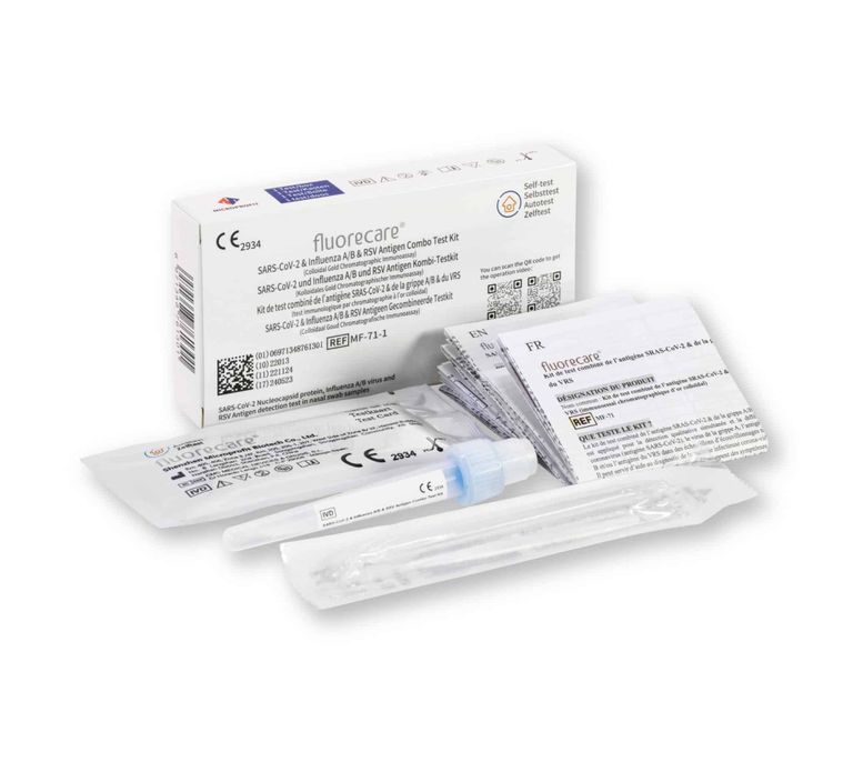 Shopapotheke Fluorecare Kombi-Schnelltest (Covid & Influenza & RSV)