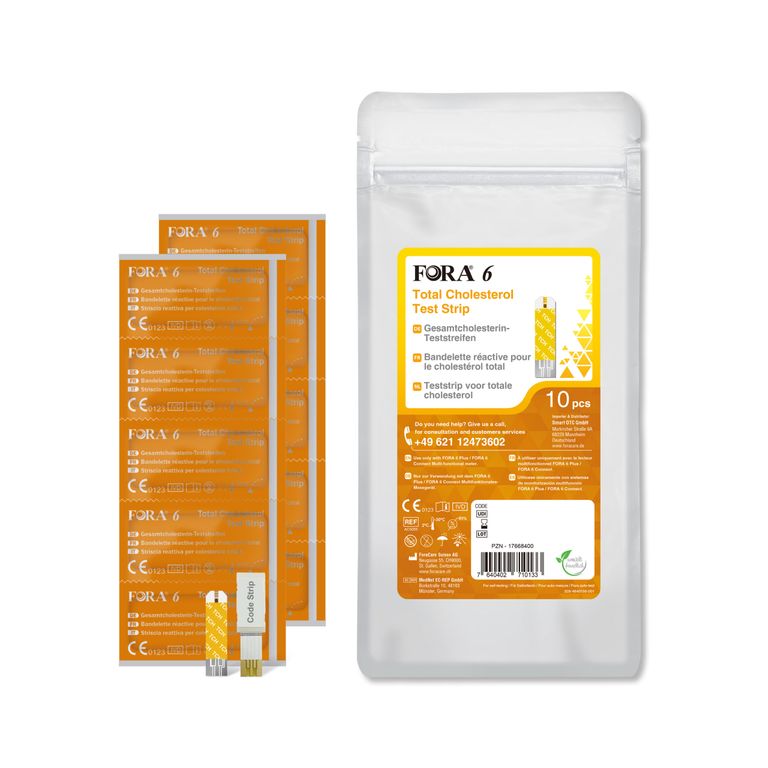 Shopapotheke FORA 6 Connect Cholesterin Messgeräte (Multi-Parameter) - Mg/dl