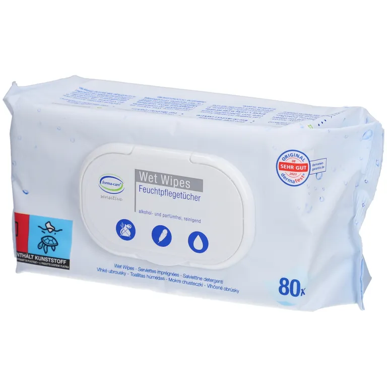 shopapotheke forma-care® sensitive Feuchtpflegetücher