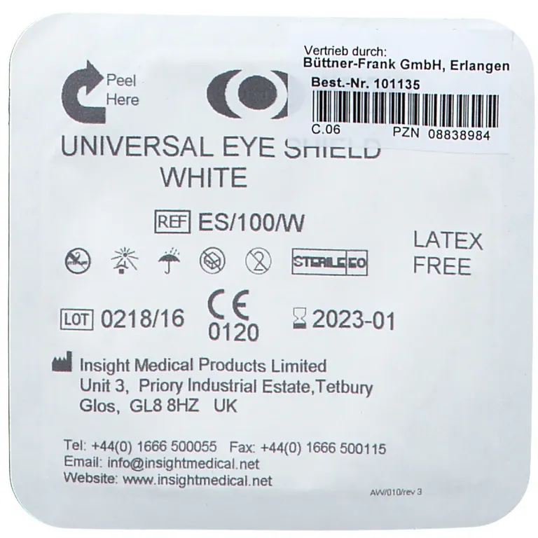 Shopapotheke FRANK® Augenklappe Aus Kunststoff Universal