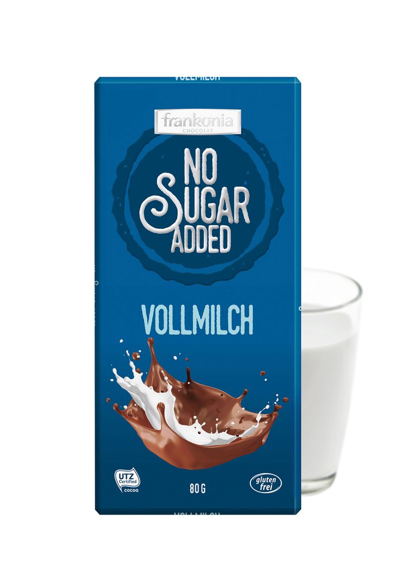 shopapotheke Frankonia No Sugar Added Vollmilch Schokolade