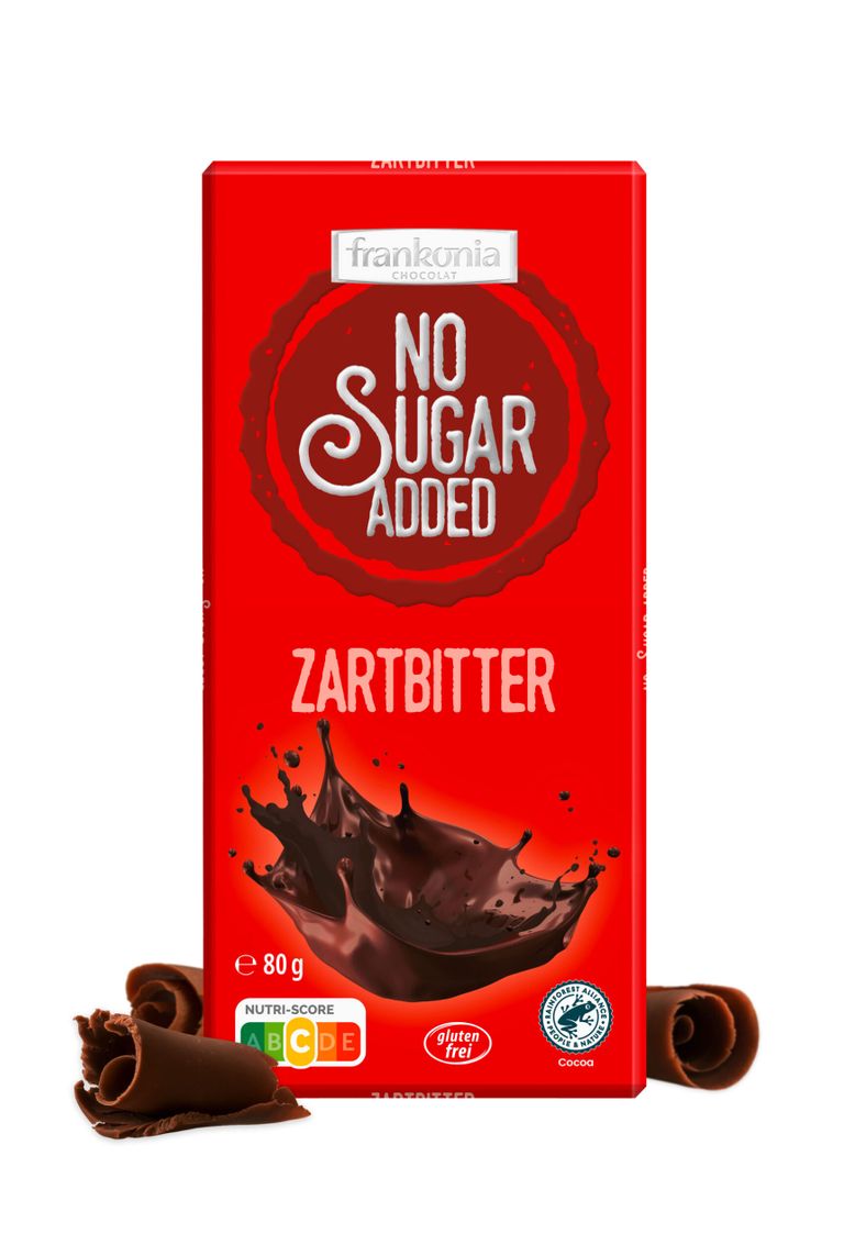 shopapotheke Frankonia No Sugar Added Zartbitter Schokolade