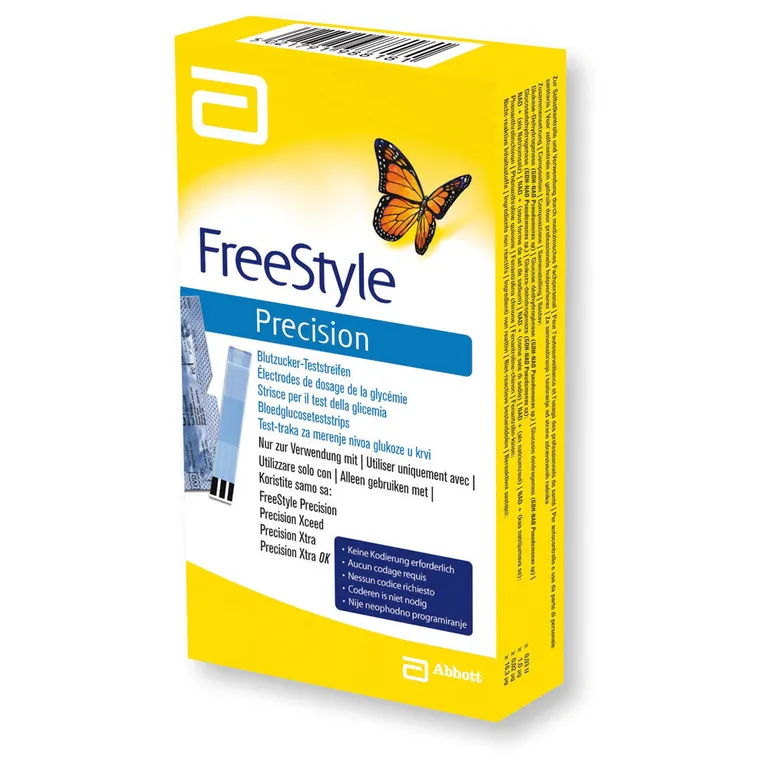shopapotheke FreeStyle Precision Blutzucker-Teststreifen ohne Codierung