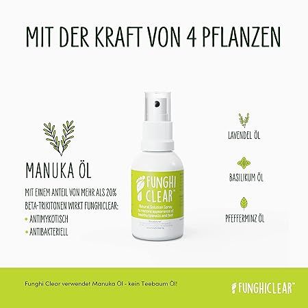 Shopapotheke FUNGHICLEAR Anti-Nagelpilz- & Anti-Fußpilz-Spray Mit Manukaöl