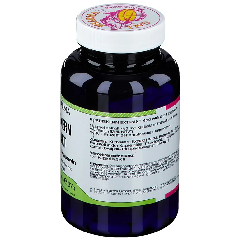 Shopapotheke GALL PHARMA Kürbiskern Extrakt 450 Mg GPH