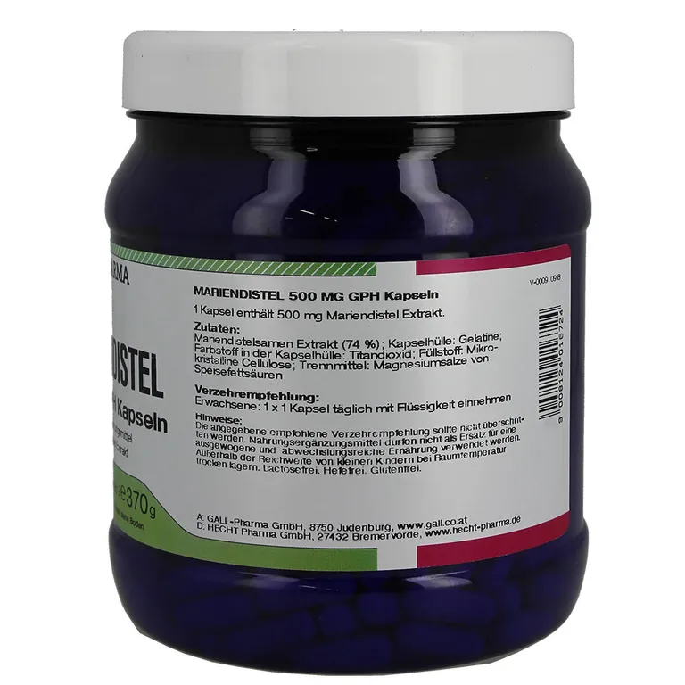 Shopapotheke GALL PHARMA Mariendistel 500 Mg GPH Kapseln