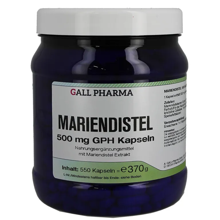 shopapotheke GALL PHARMA Mariendistel 500 mg GPH Kapseln