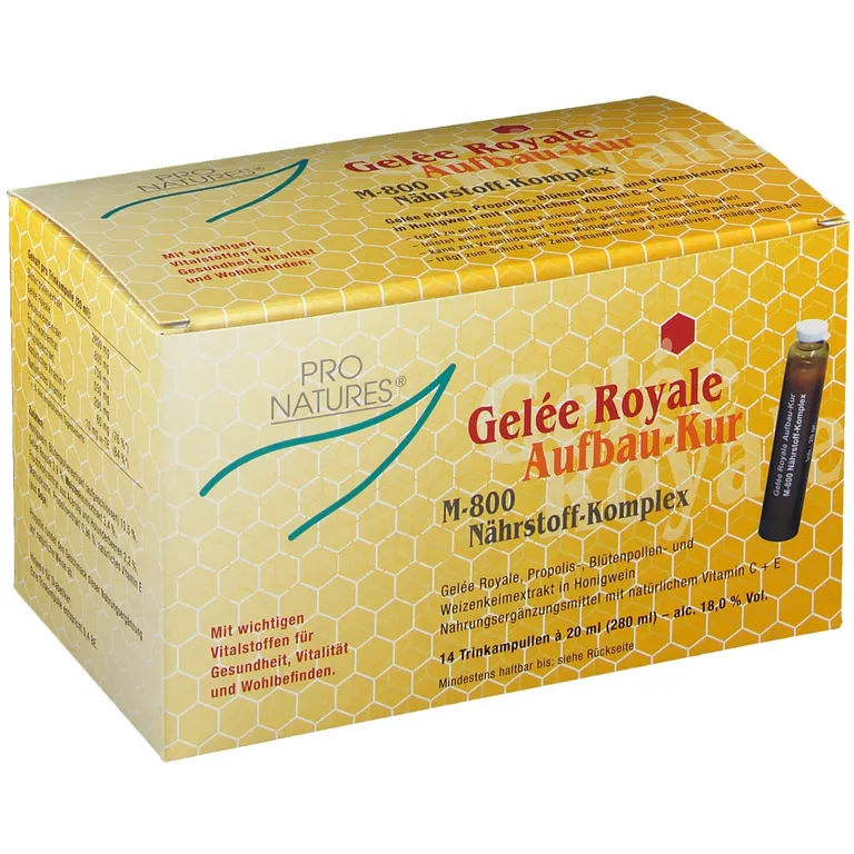 shopapotheke Gelee Royal Aufbaukur M800 Trinkampullen
