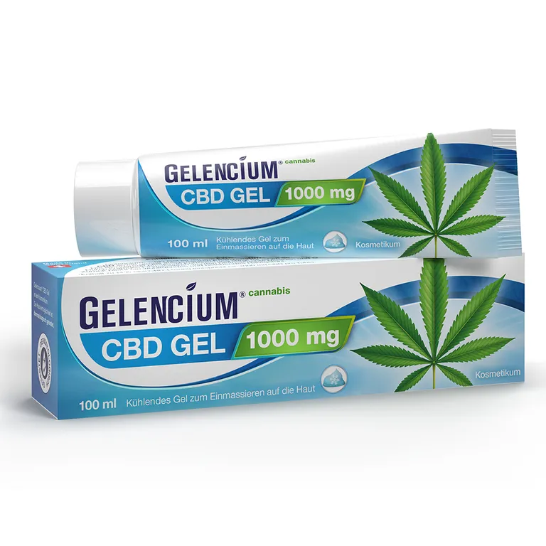 shopapotheke GELENCIUM® Cannabis CBD Gel 1000 mg kühlend