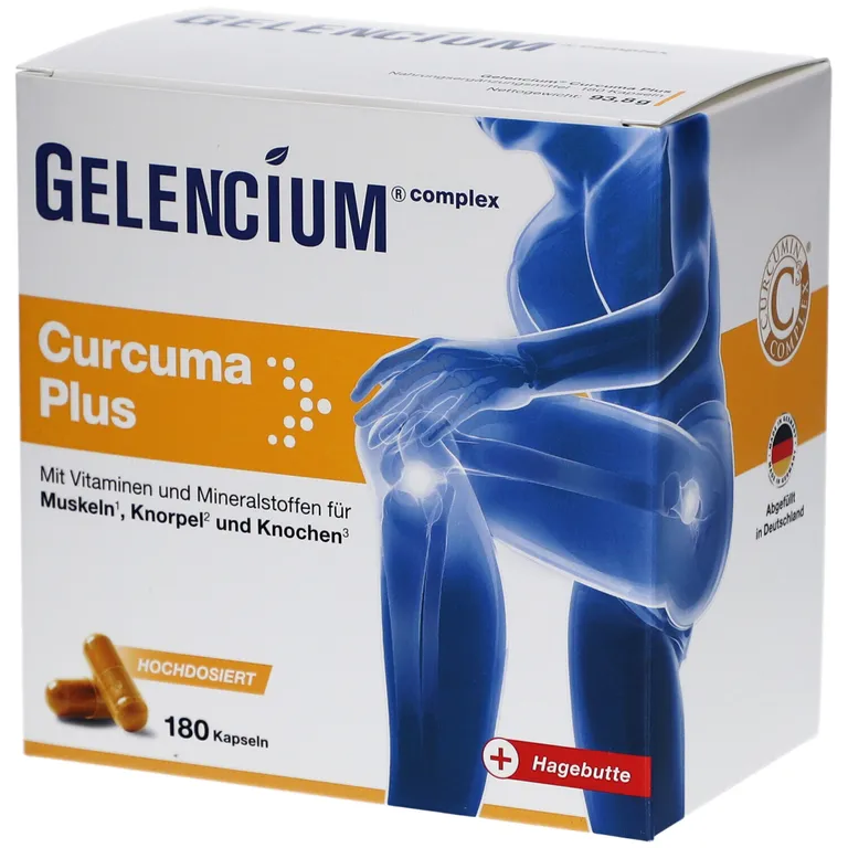 shopapotheke GELENCIUM® Curcuma Plus hochdosiert mit Vitamin C
