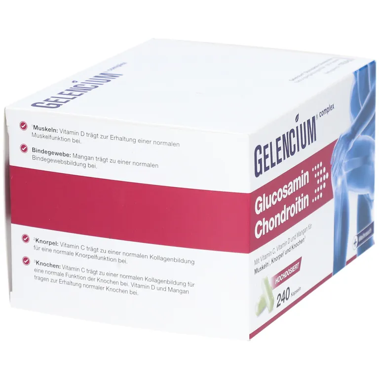 Shopapotheke GELENCIUM® Glucosamin Chondroitin Hochdosiert Mit Vitamin C