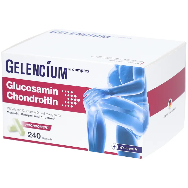 shopapotheke GELENCIUM® Glucosamin Chondroitin hochdosiert mit Vitamin C