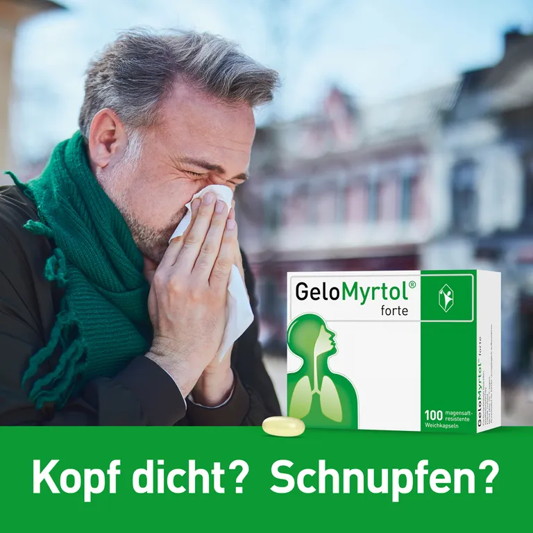 Shopapotheke GeloMyrtol Forte Bei Sinusitis Und Bronchitis Mit Husten & Schnupfen