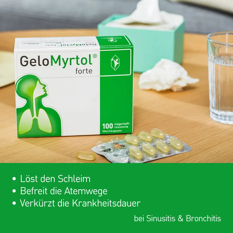 Shopapotheke GeloMyrtol Forte Bei Sinusitis Und Bronchitis Mit Husten & Schnupfen