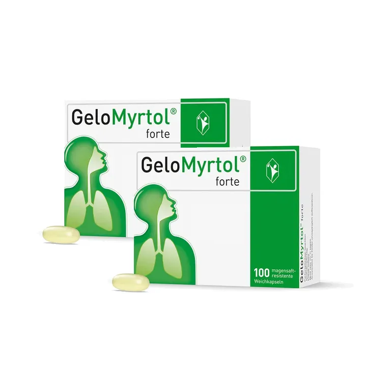 shopapotheke GeloMyrtol forte bei Sinusitis und Bronchitis mit Husten & Schnupfen