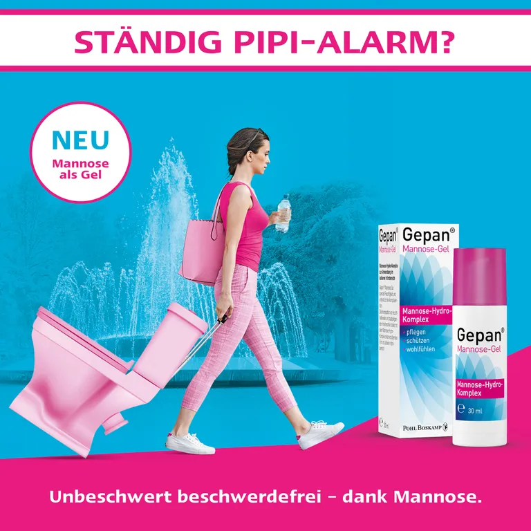 Shopapotheke Gepan Mannose-Gel Die Intimpflege Mit Schutzfaktor 30ml