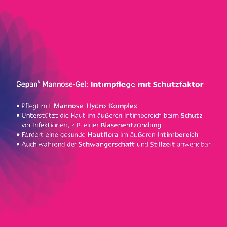 Shopapotheke Gepan Mannose-Gel Die Intimpflege Mit Schutzfaktor 30ml