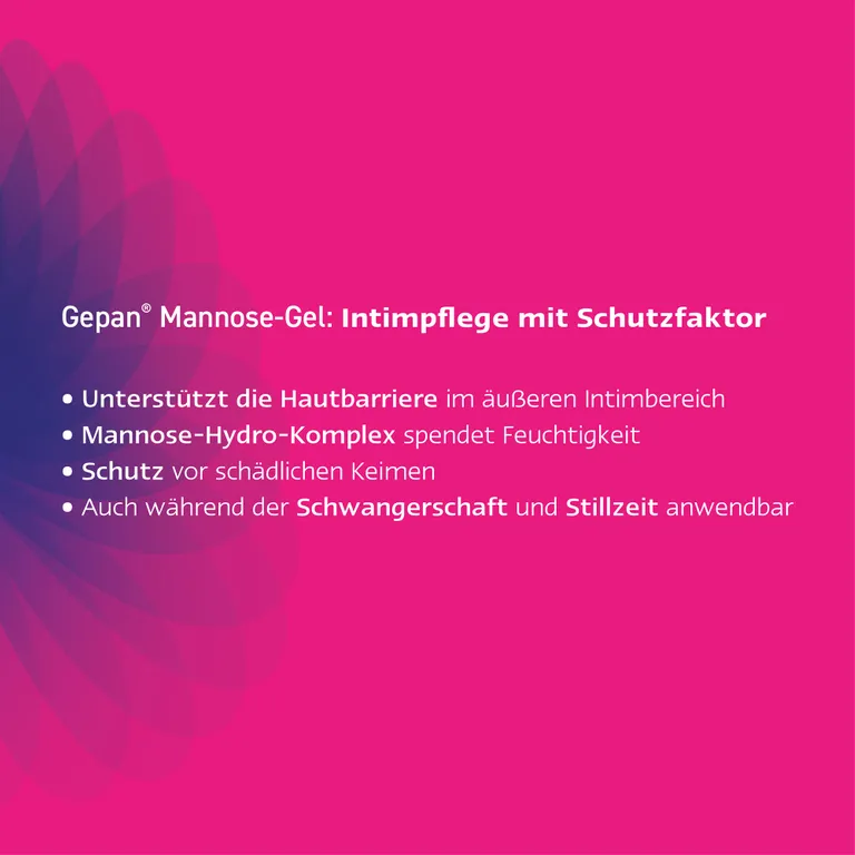 Shopapotheke Gepan Mannose-Gel Die Intimpflege Mit Schutzfaktor 30ml