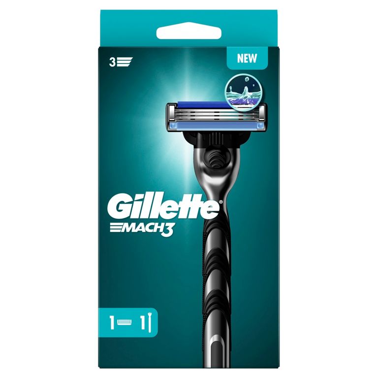 shopapotheke Gillette - Nassrasierer "Mach3" + 1 Ersatzklinge