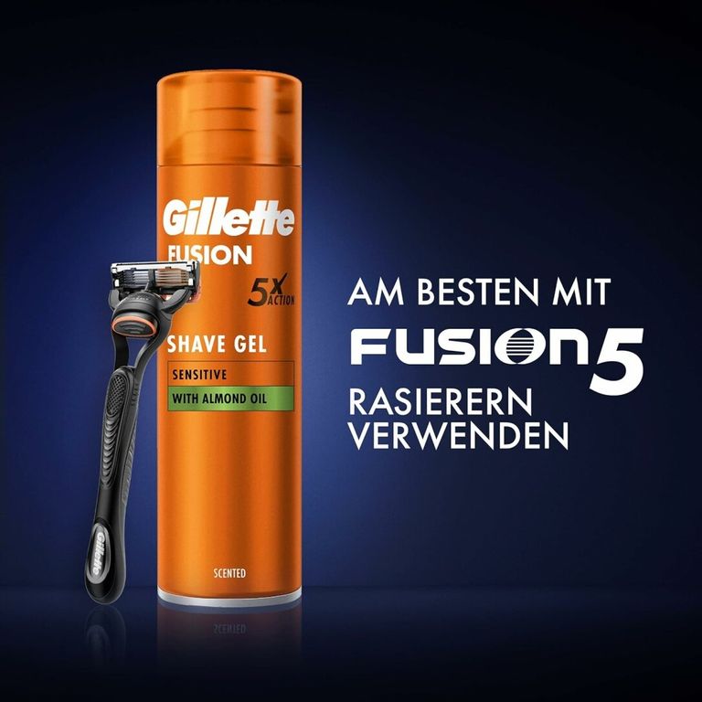 Shopapotheke Gillette Rasiergel Fusion5 Sensitive 200 Ml