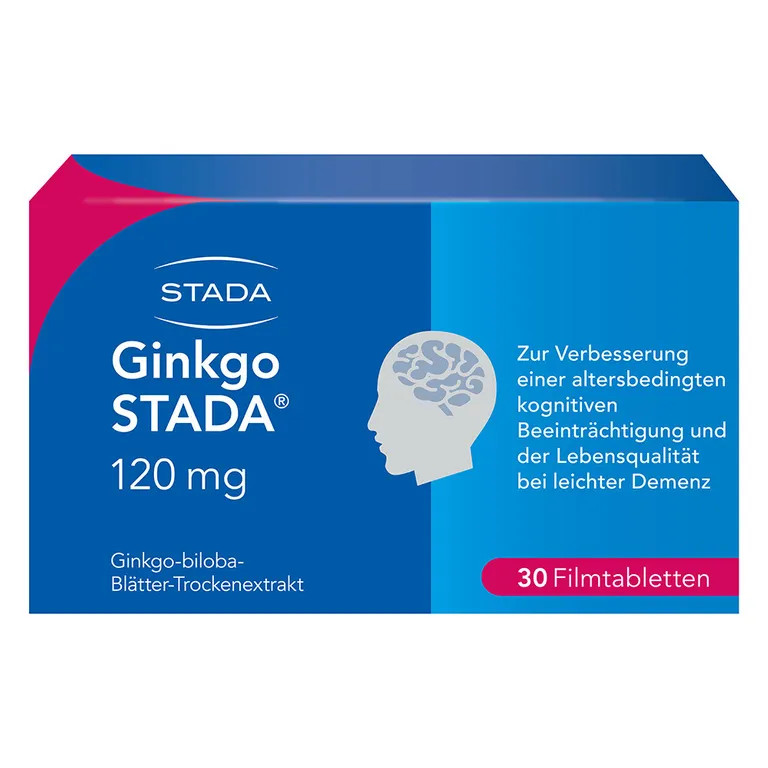 shopapotheke Ginkgo Biloba STADA® 120 mg bei Gedächtnis- und Konzentrationsstörungen
