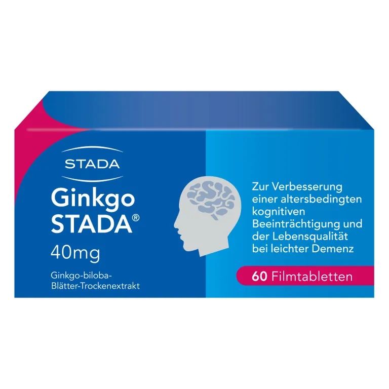 shopapotheke Ginkgo Biloba STADA® 40 mg bei Gedächtnis- und Konzentrationsstörungen