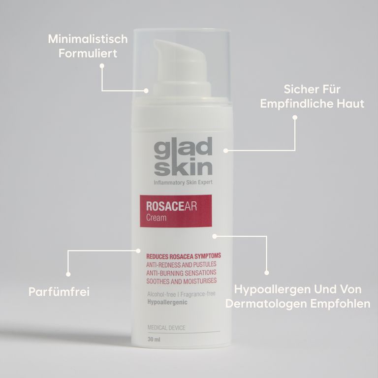 Shopapotheke Gladskin ROSACEAR Cream Für Rote Gereizte Haut