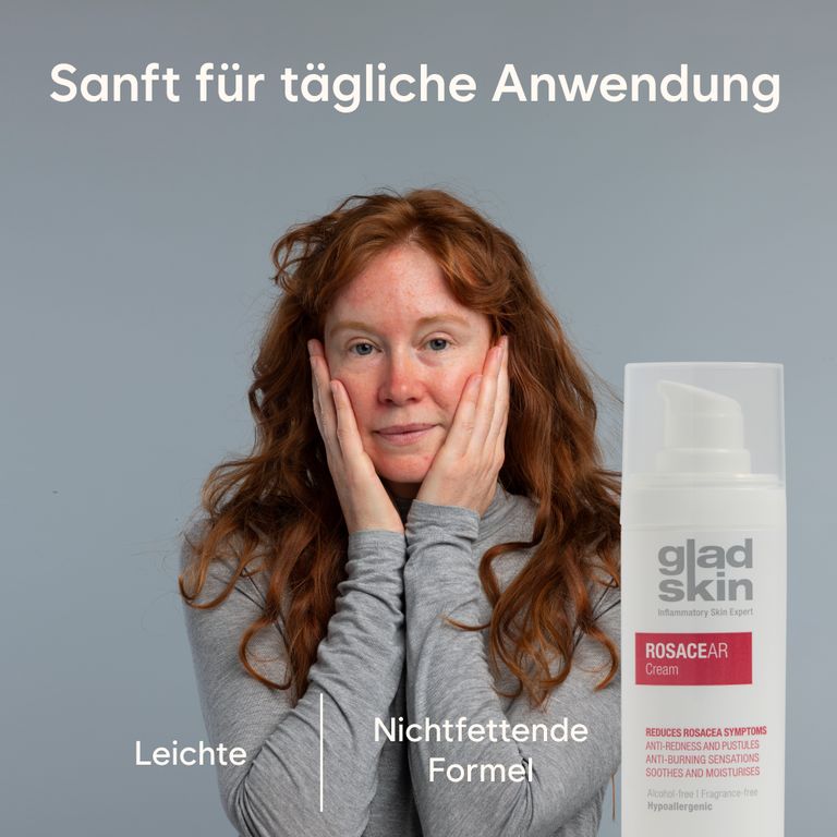 Shopapotheke Gladskin ROSACEAR Cream Für Rote Gereizte Haut