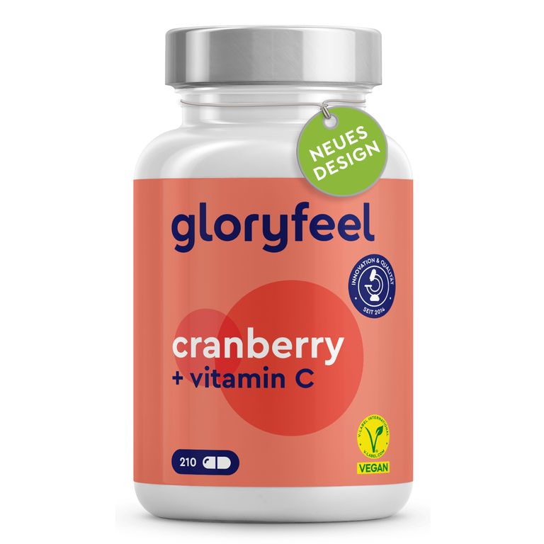 shopapotheke gloryfeel® Cranberry Extrakt + Vitamin C Kapseln