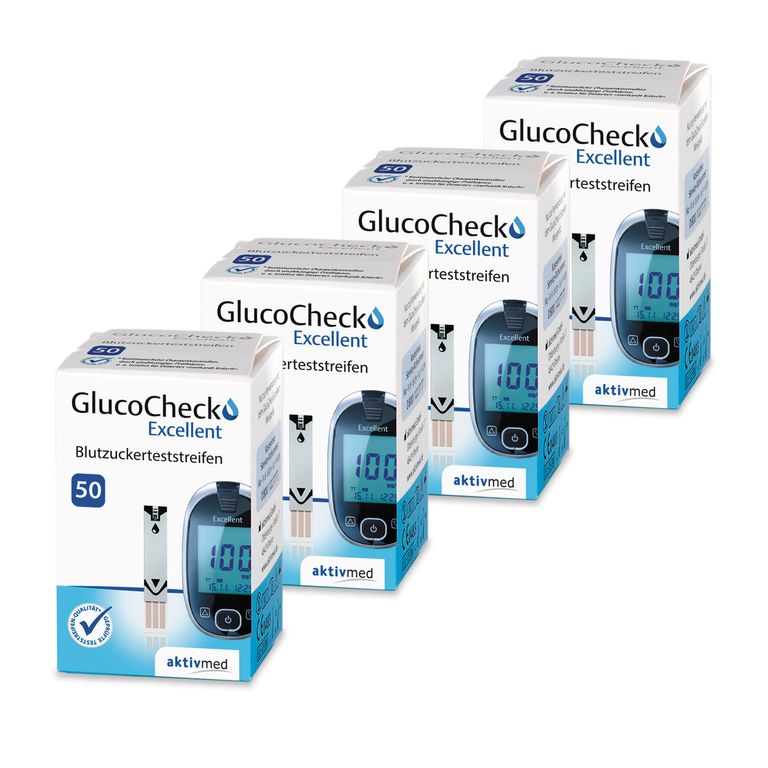 shopapotheke GlucoCheck Excellent Blutzuckerteststreifen 200 Stück