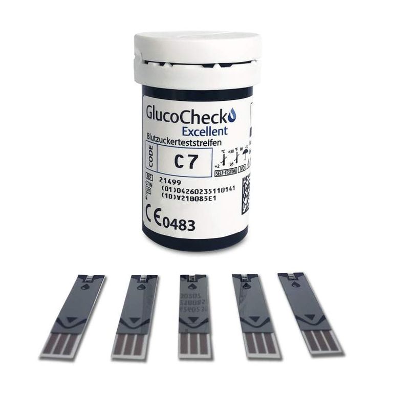 Shopapotheke GlucoCheck Excellent Blutzuckerteststreifen 25 Stück