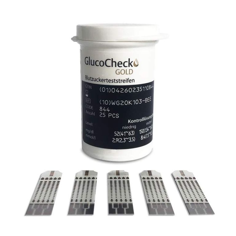 Shopapotheke GlucoCheck GOLD Blutzuckerteststreifen 100 Stück