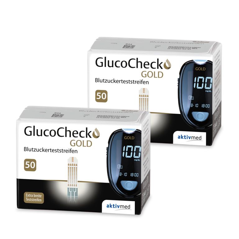 shopapotheke GlucoCheck GOLD Blutzuckerteststreifen 100 Stück