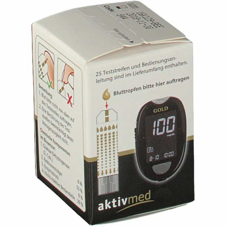 Shopapotheke GlucoCheck GOLD Blutzuckerteststreifen