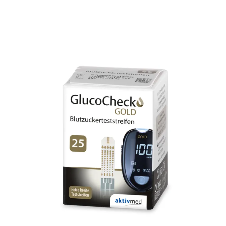 shopapotheke GlucoCheck GOLD Blutzuckerteststreifen