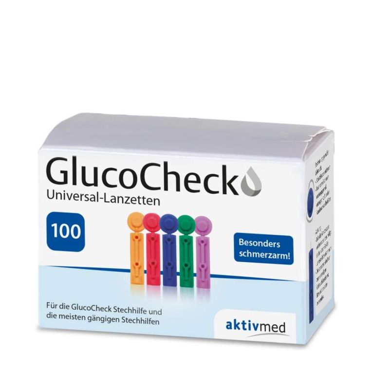 Shopapotheke GlucoCheck Stechhilfe + 100 Universal-Lanzetten